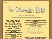 Tablet Screenshot of boo.goclarendon.com